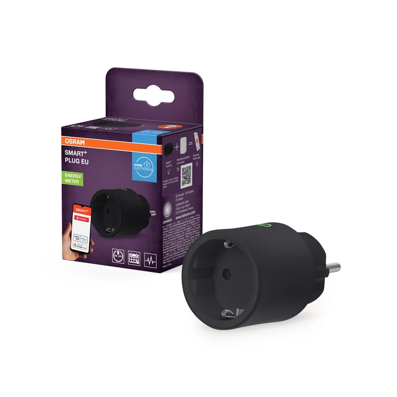 OSRAM ZigBee SMART+ Plug smarte indoor Steckdose, schwarz
