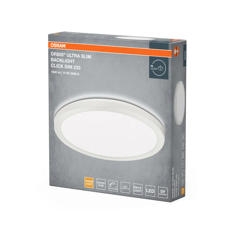 OSRAM ORBIS ClickDim Deckenleuchte 235mm, dimmbar, weiß