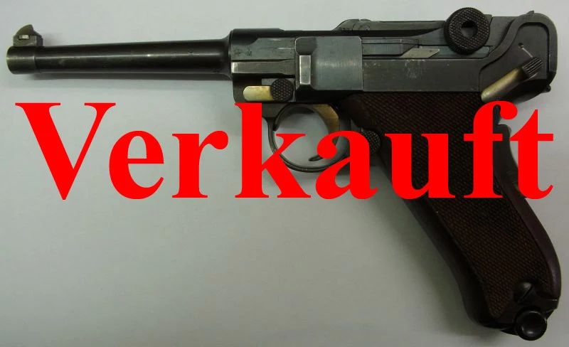 Verkauft Parabellum Pistole 06