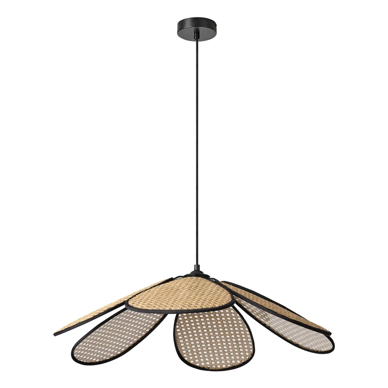 OSRAM DECOR Rattan Daisy Pendelleuchte E27 Braun