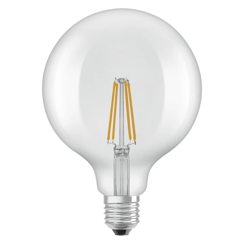 OSRAM LED Star Classic Lampe, Ballform, 7W, 806lm, Klar, E27 , Kaltweiß