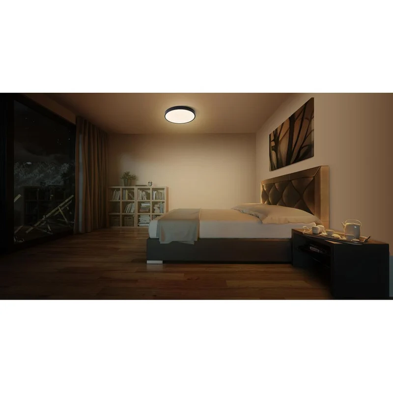 OSRAM ORBIS Slim Moia Deckenleuchte, schwarz, 36W, 4500lm