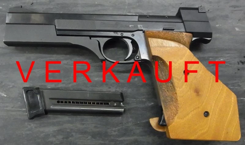 Verkauft Pistole Hämmerli 208 Neuwertig