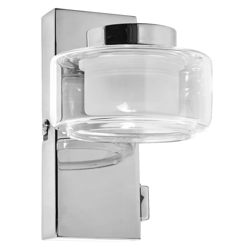 OSRAM ORBIS Flame Badezimmer Wandleuchte 5.5W Click CCT IP44 Chrome