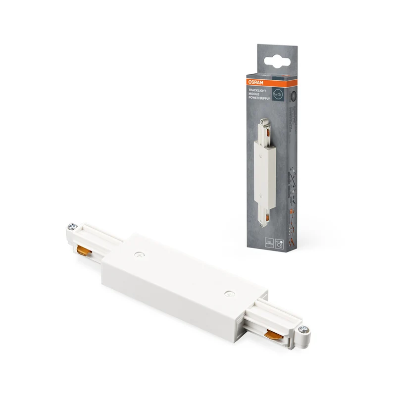 OSRAM TRACKLIGHT Einspeisung Stromschiene mittig weiß