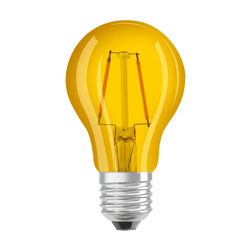 OSRAM LED Lampe LED STAR DÉCOR CLASSIC A 2.5W 622 Yellow E27, 235 lm, 2200 K, Gelb