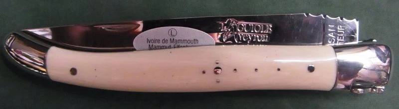 Laguiole Messer Elfenbein Mammut 12cm