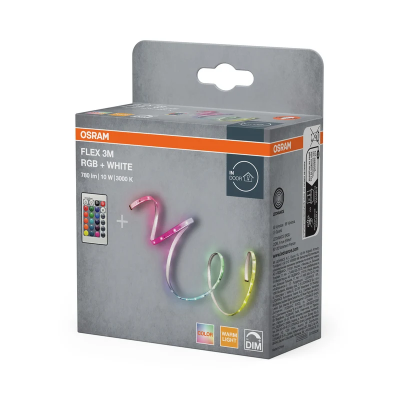 OSRAM FLEX 3M LED-Streifen RC, weiß, 9W, 600lm