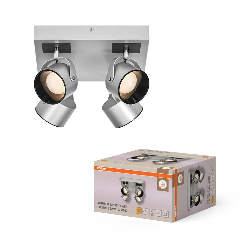 OSRAM DECOR SPOT JUPITER Deckenleuchte, 22W, 750lm, silber