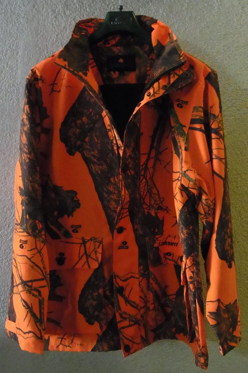 Jacke Camo-Orange