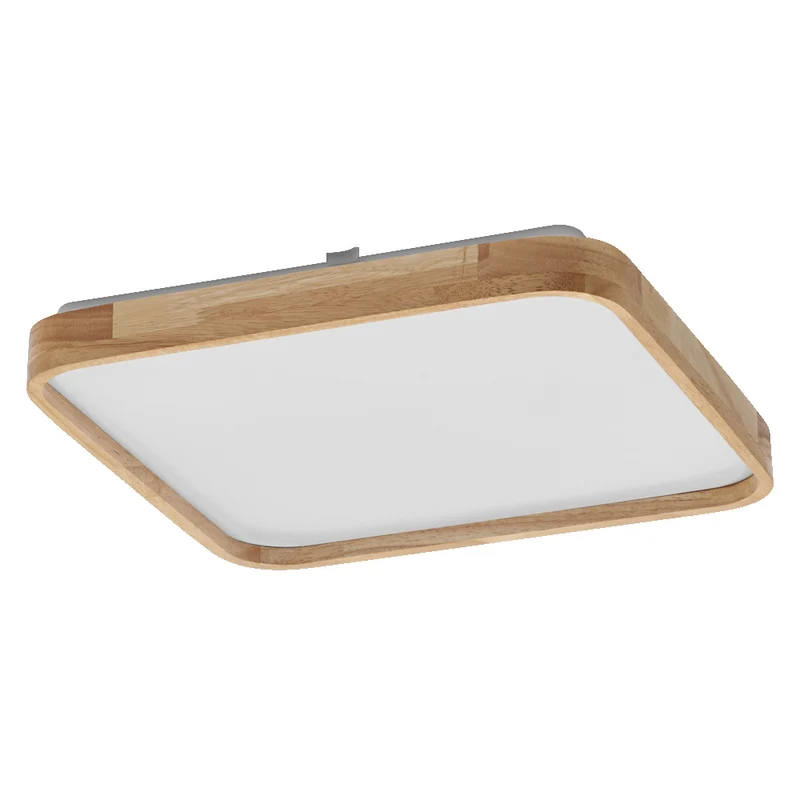 OSRAM ORBIS Alicia Deckenleuchte dimmbar Click-DIM 24W 395x395mm Holzdekor