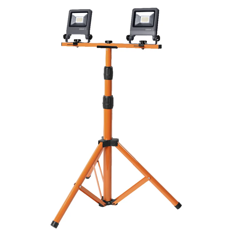 OSRAM LED Arbeitslicht für Außenanwendungen, Tripod-Ständer, LED Worklight, 2 x 20 Watt