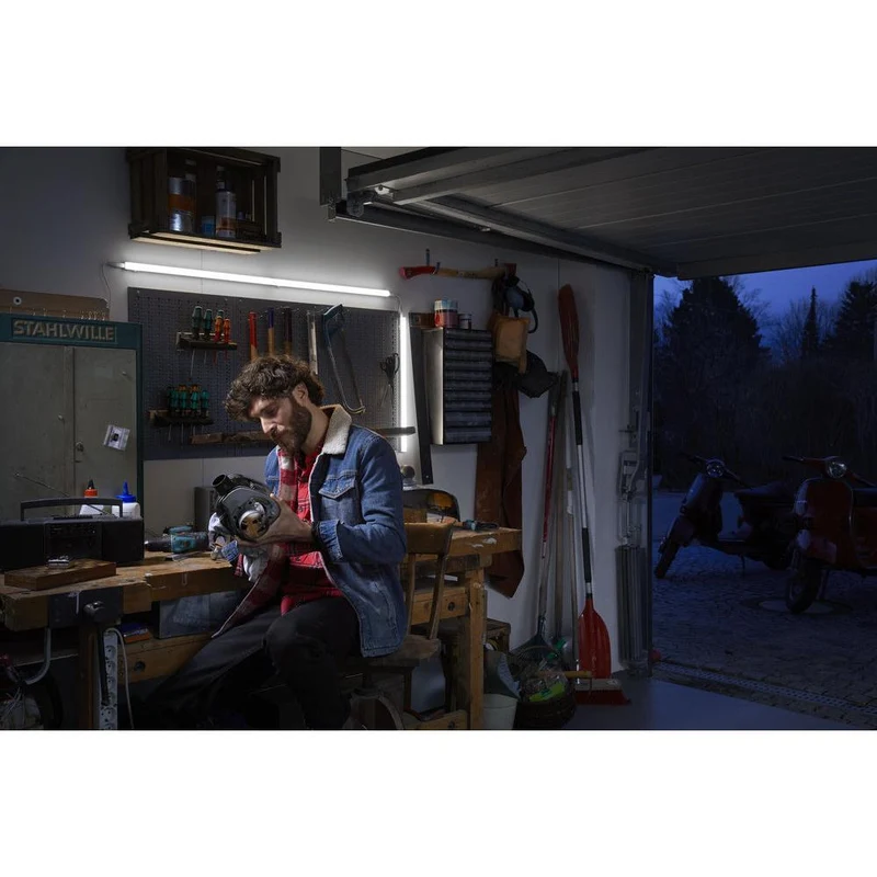 OSRAM LED Switch Batten Lichtleiste / Unterbauleuchte, 30cm, 4W, 450lm, 3000K, Warmweiß