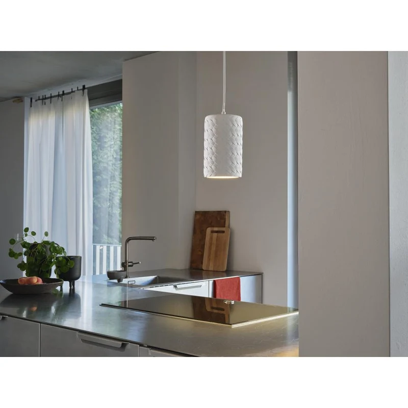 OSRAM DECOR Plaster Tube Gips Pendelleuchte, E27, 140 mm