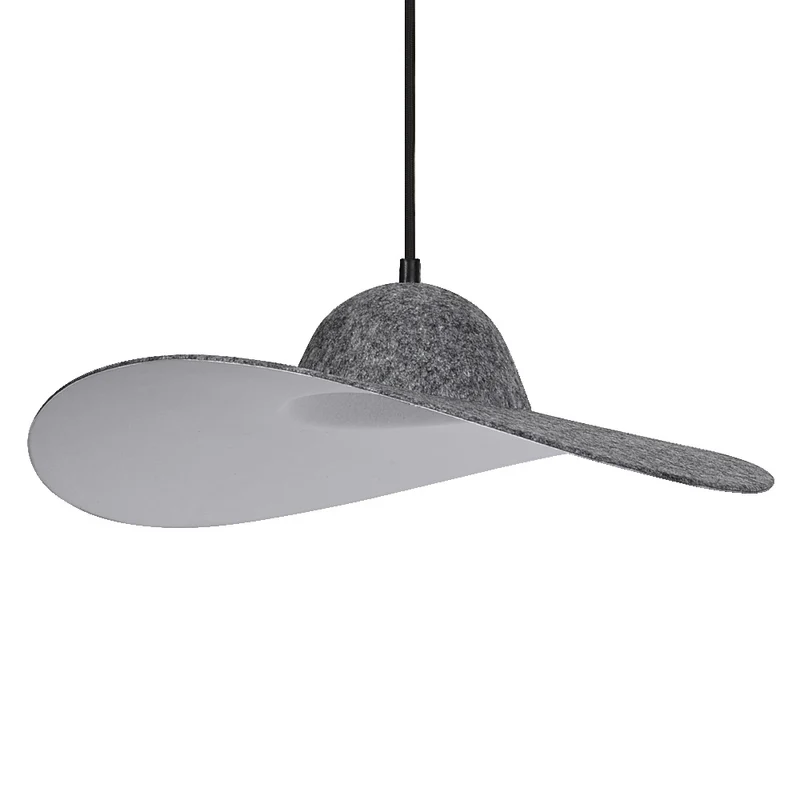 OSRAM DECOR Felt Hat Pendelleuchte Dunkelgrau, E27