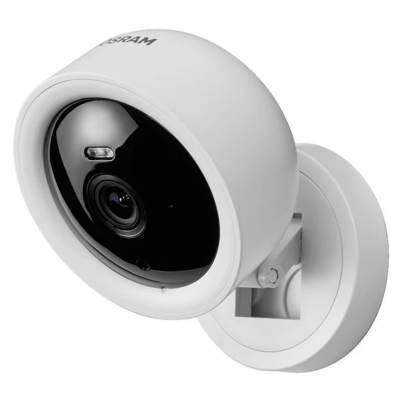 OSRAM Wifi SMART+ smarte Indoor Überwachungskamera Wandmontage Weiß