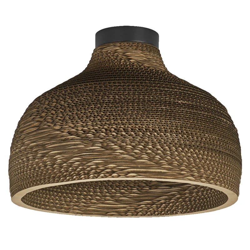 OSRAM DECOR Deckenleuchte Decor Cardboard Hat braun, E27
