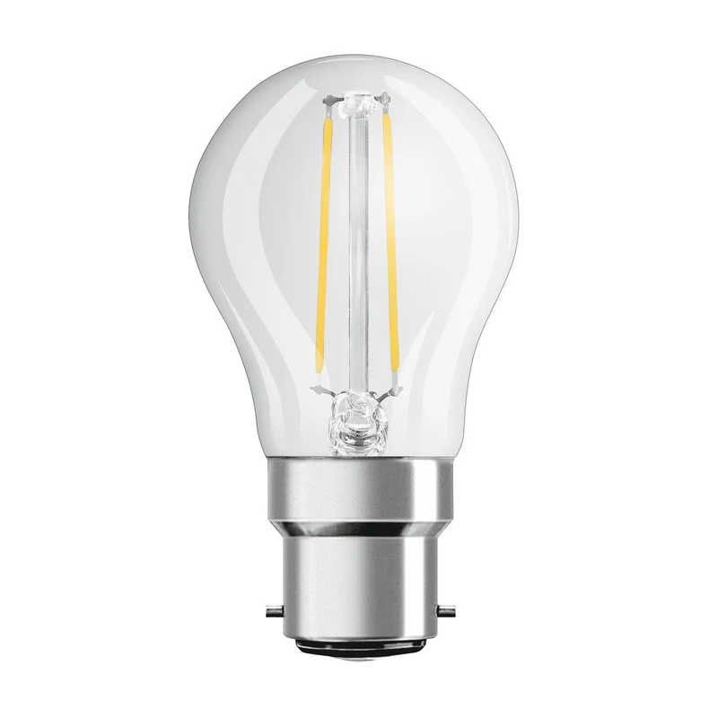 OSRAM LED Lampe LED Retrofit CLASSIC P 2.5W 827 Clear B22d, 250 lm, 2700 K, Warmweiß