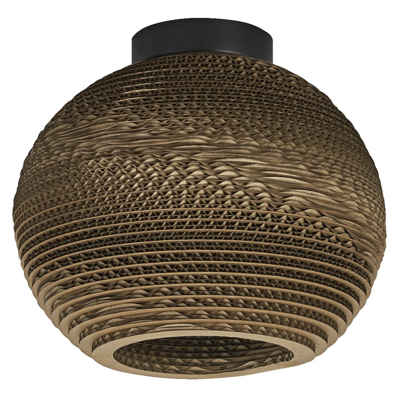 OSRAM DECOR Deckenleuchte Decor Cardboard Ball braun, E27