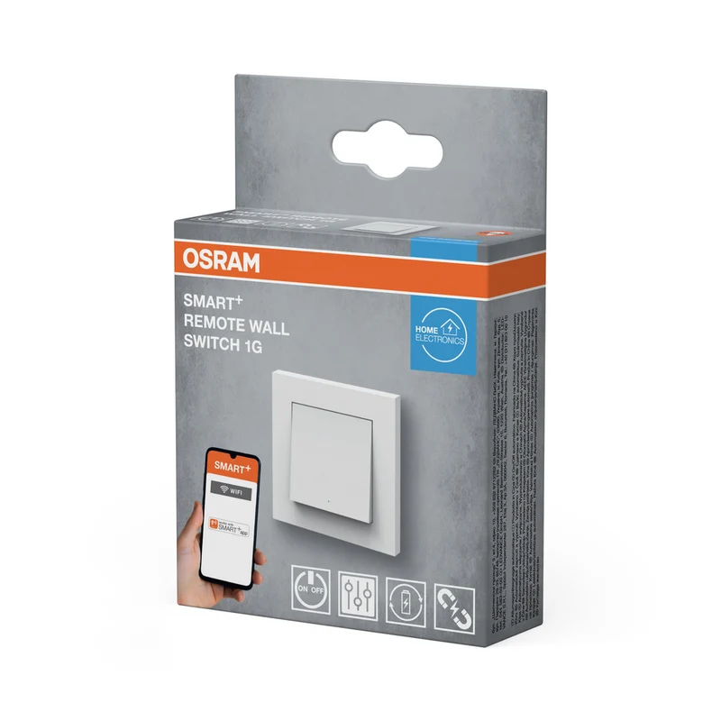 OSRAM Wifi SMART+ smarter magnetischer Wandschalter mit 1-Taste