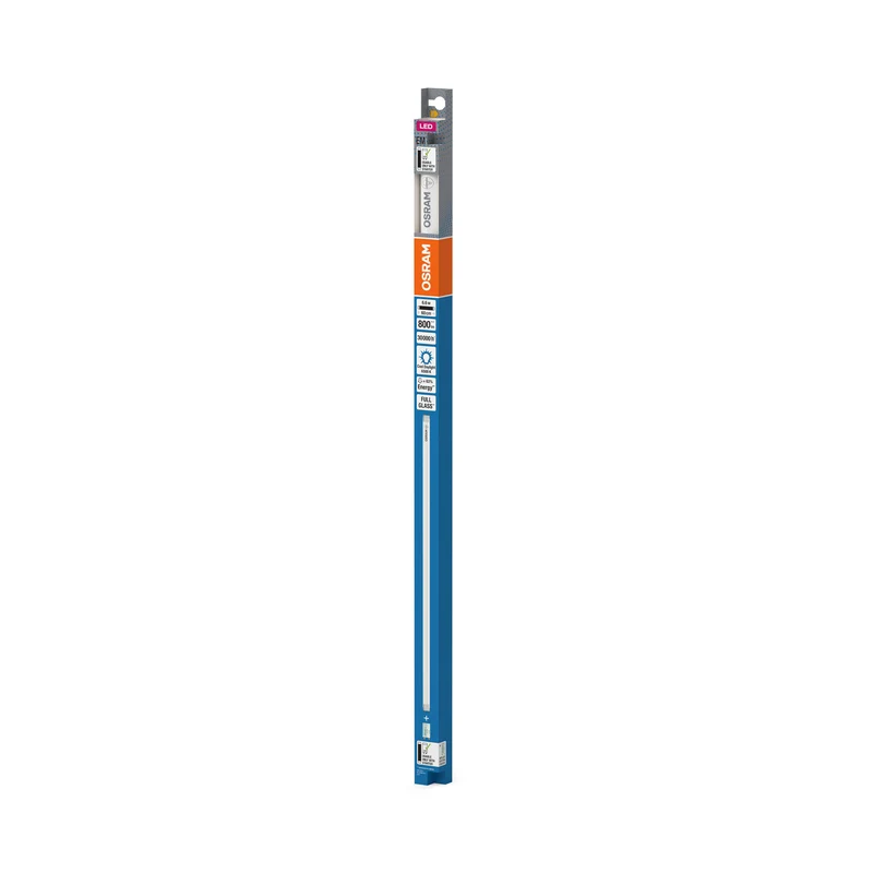 OSRAM LED TUBE T8 EM in Röhre, zweiseitig gesockelt-Form, LED-Röhre, Bleifreies Glas, Matt, 6,6 W, (ex 18 W), 800 lm, Kaltweiß, 6500 K, 30000 h, CRI 80