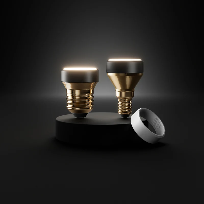 OSRAM LED FLAT LAMP Ultrakompakte Designlampe, 3-Stufen Dimmung, 4000K, 3.5W, Matt, E14 , Kaltweiß