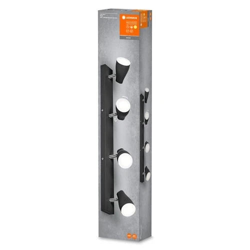 LEDVANCE LED SPOT PEAR Deckenanbau-Spot, sw, 17,2W, 840lm