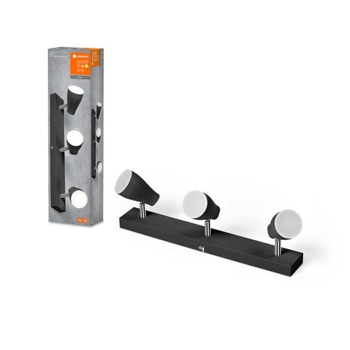LEDVANCE LED SPOT PEAR Deckenanbau-Spot, sw, 12,9W, 630lm