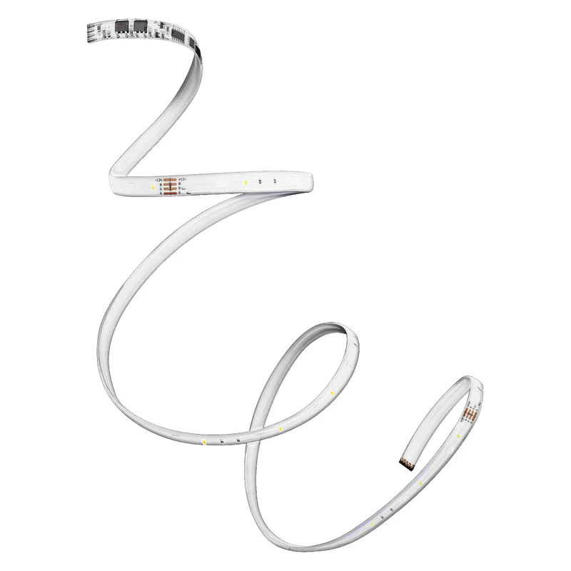 LEDVANCE FLEX AUDIO 5M LED-Streifen VR RC, weiß, 21W, 320lm, warmweißes Licht, integrierter Sound-Receiver, RGB-Farbsensor, Fernbedienung, lange Lebensdauer, einfache Montage, Schutzklasse IP20