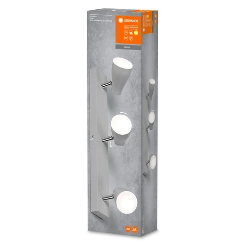 LEDVANCE LED SPOT PEAR Deckenanbau-Spot, gr, 12,9W, 630lm