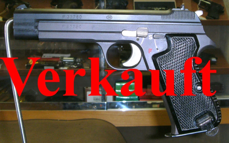 Verkauft Armeepistole SIG 210-2 Plastik