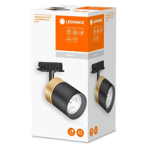 LEDVANCE TRACKLIGHT Schienensystem Leuchte, gold/schwarz