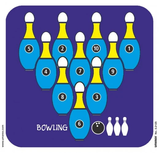 Zielscheiben 14 x 14 Glücks-Bowling