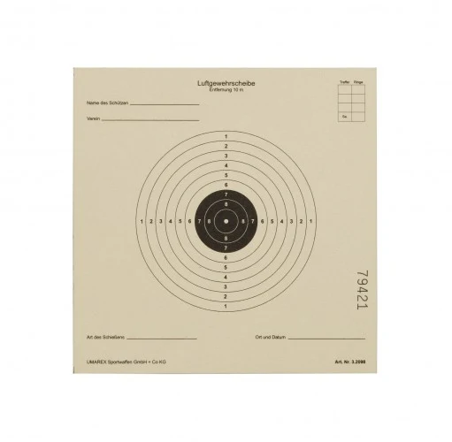 Zielscheiben 14 x 14 10er