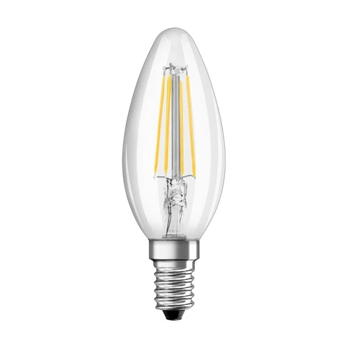 OSRAM Classic B LED Lampe three step dimmbar Kerzenform (ex 40W) 4W / 2700K Warmweiß E14