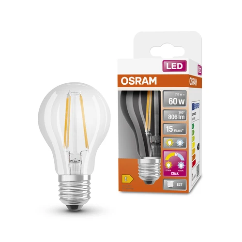 OSRAM LED RELAX and ACTIVE Classic A LED Lampe Tunable Weiß (ex 60W) 7W / 2700-4000K E27