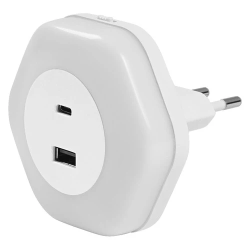 LEDVANCE LUNETTA HEXAGON Steckdosen-Nachtlicht, 5W, 5lm