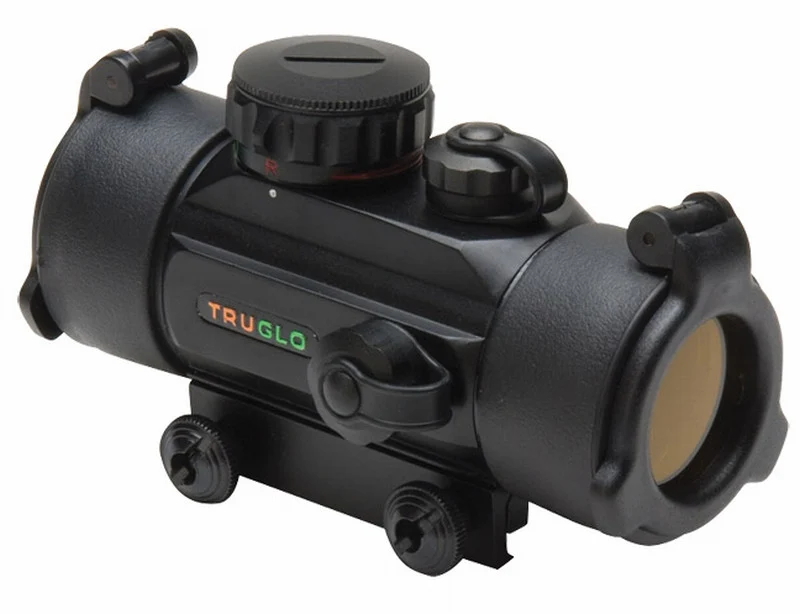 Leuchtpunktgerät 2-farbig 30mm Schwarz
