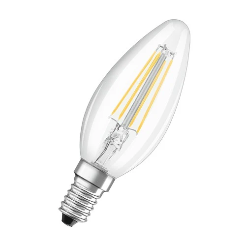 OSRAM Dimmbare LED-Lampe LED SUPERSTAR+ CL B FIL 40 dim 3,4W/927 E14 CRI90 BOX , Warmweiß