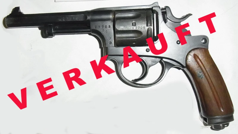 Armeerevolver 1882 Holzgriff