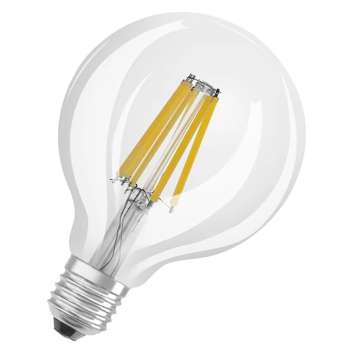 OSRAM Dimmbare FILAMENT LED-Lampe LED SUPERSTAR+ CL GLOBE95 FIL 100 dim 11W/940 E27 CRI90 BOX, E27 , Kaltweiß