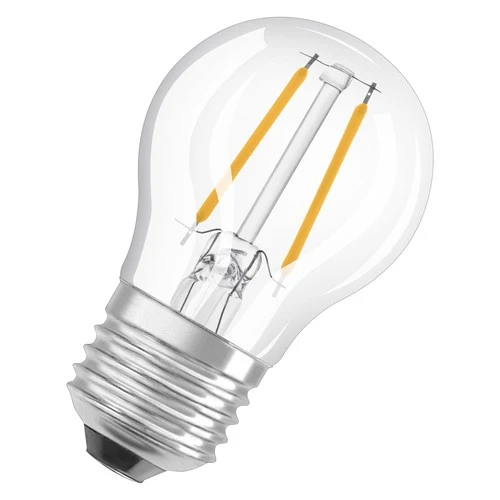 OSRAM FILAMENT LED-Lampe LED SUPERSTAR+ CL P FIL 40 dim 3,4W/940 E27 CRI90 BOX , Warmweiß