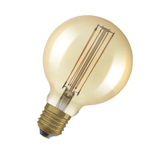 OSRAM Vintage 1906 LED-Lampe, Gold-Tönung, 5,8W, 470lm , Warmweiß , E27