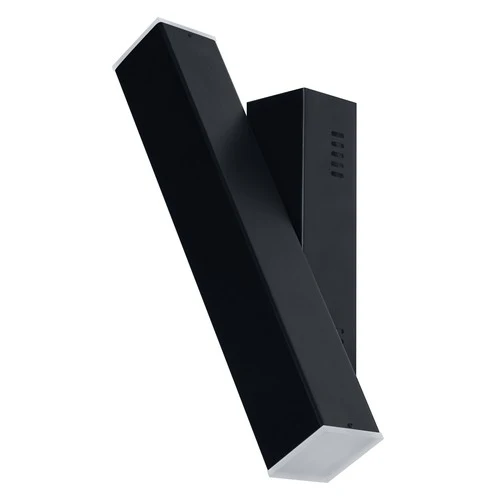 LEDVANCE SMART+ WIFI ORBIS WALL CROSS – Wandleuchte, dimmbar mit WIFI-Technologie per App, 12W, 3000 - 6500K warmweiß bis kaltweiß, 600 Lumen, up and down Licht, 30x 10cm, schwarz