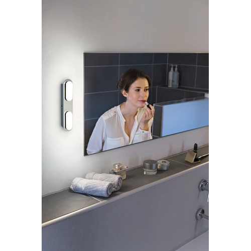 LEDVANCE Wifi SMART+ ORBIS DUPLO Bad LED Wandleuchte 30cm Tunable Weiß 15W / 3000-6500K weiß