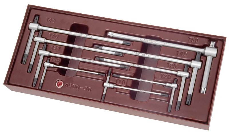 TORX Stiftschlüsselsatz, 9-teilig