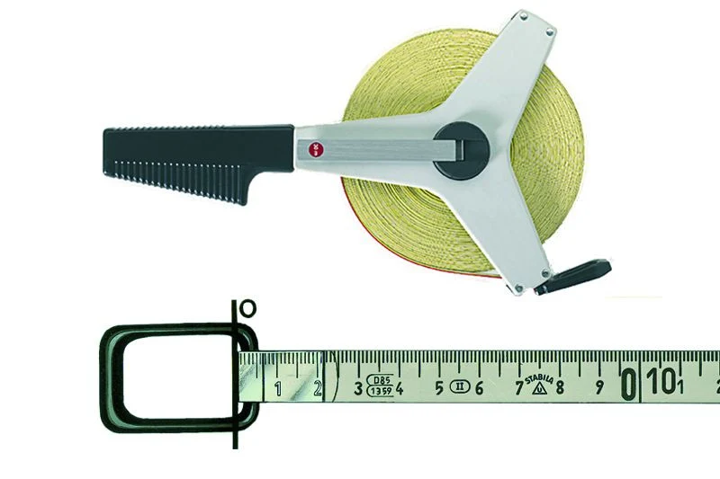 Rahmenbandmass 30 Meter, Stahl Typ 49