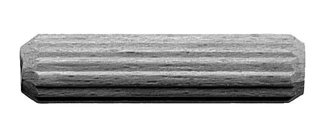 Holzdübel 8x40mm, geriffelt 150