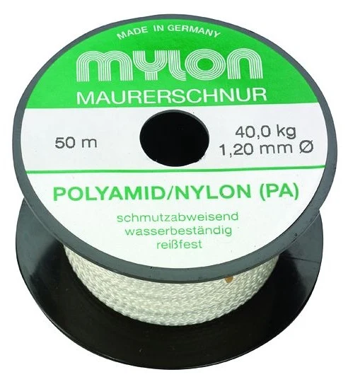 Senkelschnur Nylon 1,2 50m