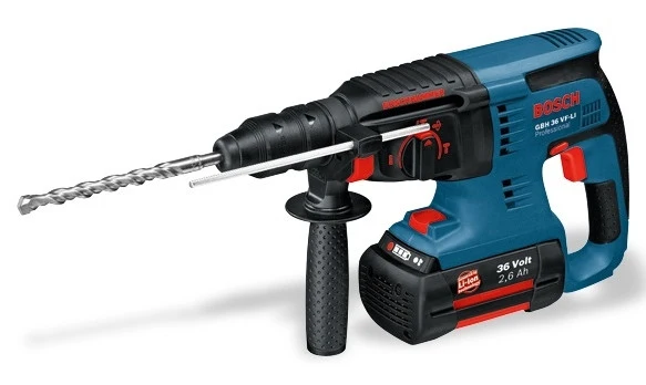 Akku-Bohrhammer 36Volt GBH 36 VF-LI Professional m. 2 Akku + LG,